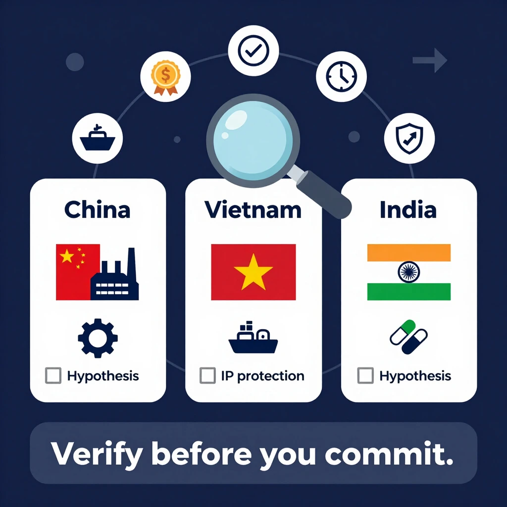 China vs. Vietnam vs. India: Where Should You Really Manufacture in 2026?